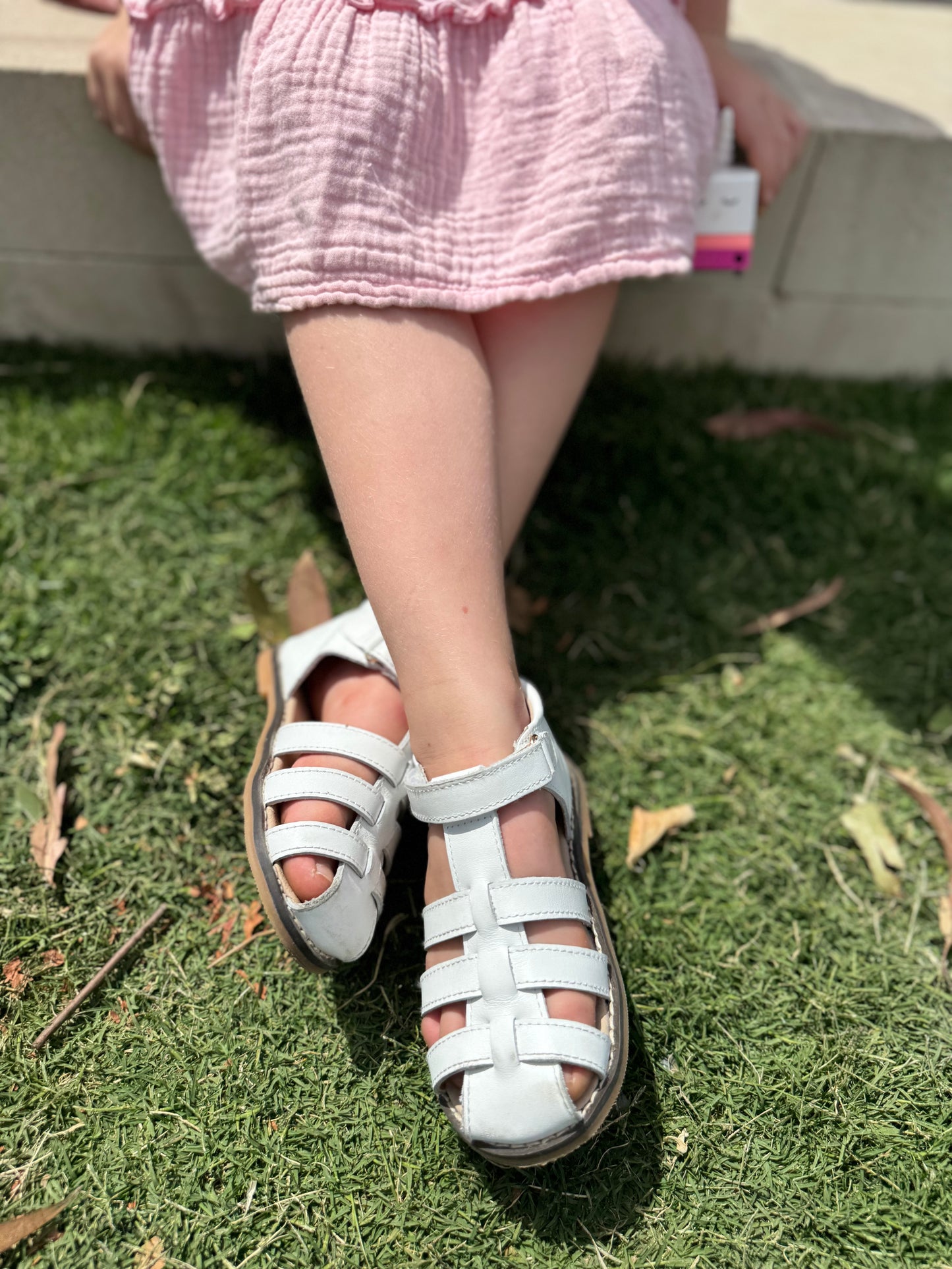 Harlow Sandal - White