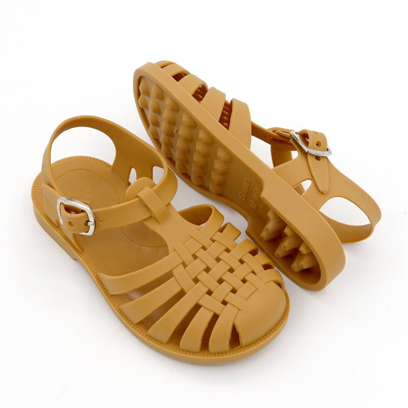 Terracotta Jelly Sandals